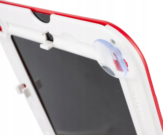 Tableta Grafica LCD Magic Pad idealStore, Dimensiuni 25.5 x 19.5 cm, Multitasking, Lumini Intermitente Multicolore, Pixuri Colorate, 30 de Sabloane, Suport pentru Tableta, Curatator de Ecran