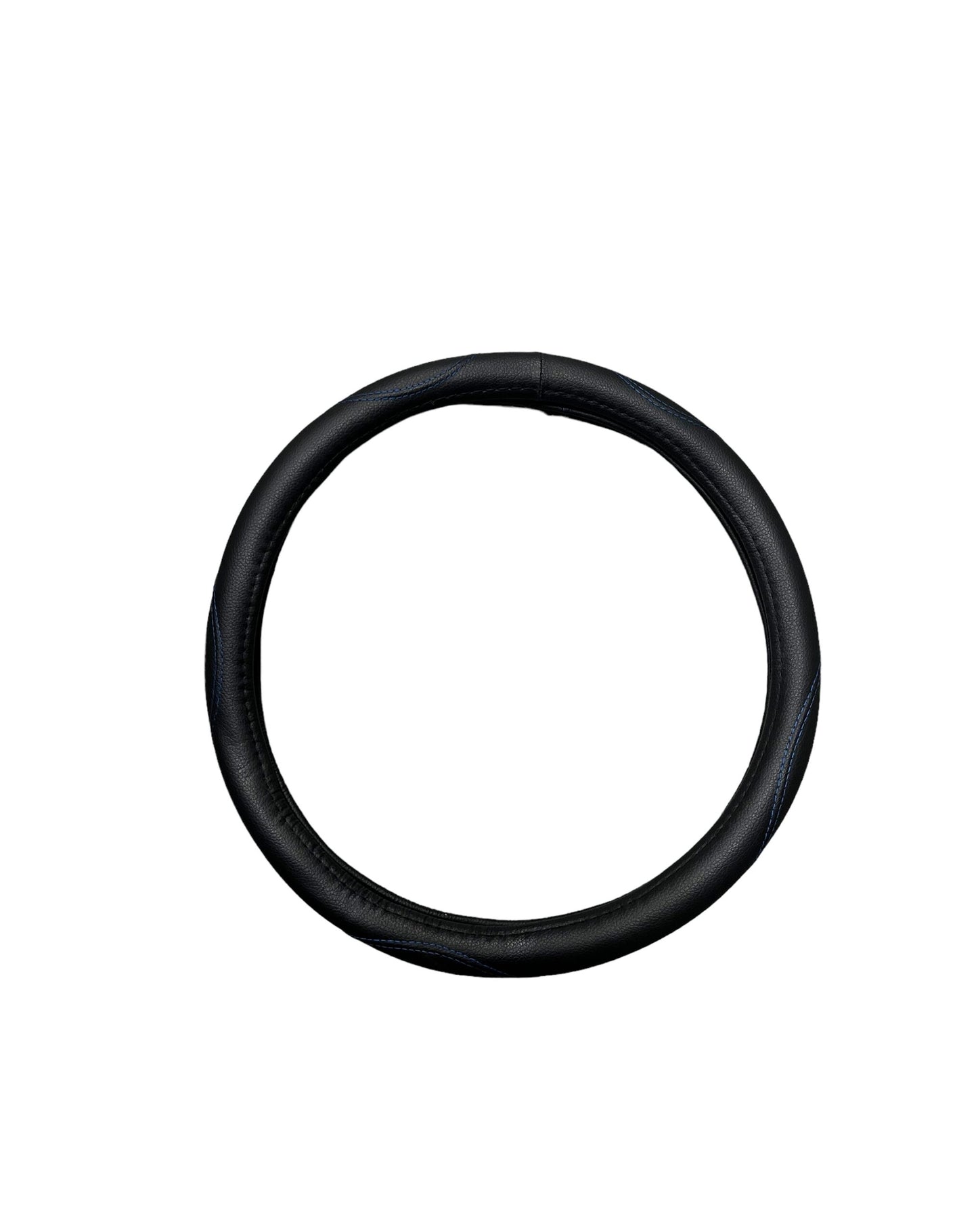 Husa de volan PREMIUM, Marimea M 37-38cm, Imitatie de piele pentru un aspect placut al masinii si un confort sporit, Reduce gradul de oboseala, permite manevrarea mult mai usoara a volanului si protejeaza impotriva degradarii, Negru