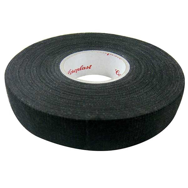Banda izolatoare din Panza idealStore, Neagra, 2cm X 15m