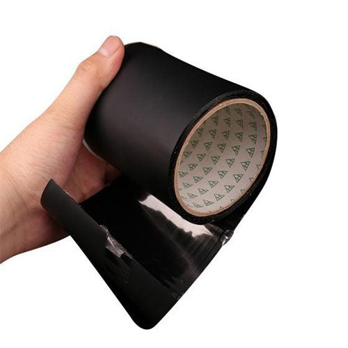 Banda idealStore Rezistenta la Apa, Super Adeziva Flex Tape, 10cm x 1,5m