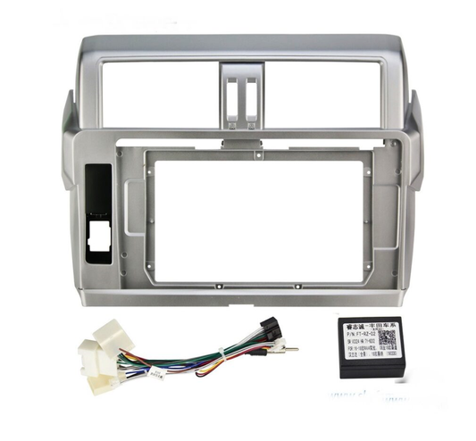 Rama Navigatie 10 idealSTORE cu Cablaj si Modul Canbus Compatibila Toyota Land Cruiser Prado J150 2013-2017, Tip material ABS, Radio MP3, MP5 Player 2DIN ANDROID Ecran 10-9,7 Ecran tip Tesla style 12V /2+32G
