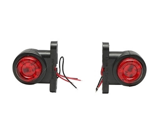 Lampa Gabarit Rotativ Laterala idealSTORE, LED alba-rosu, Putere 12-24V