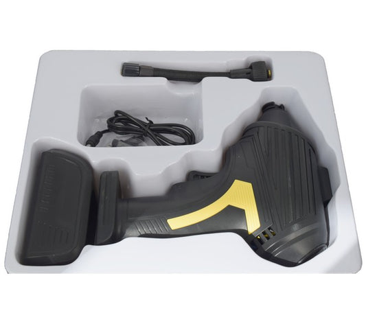 Compresor aer cu acumulator si manometru digital 12V 8366