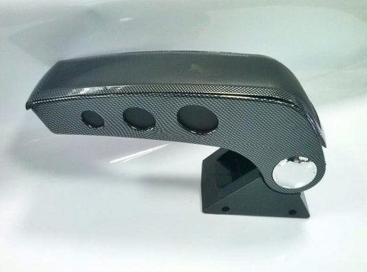 Cotiera Universala idealSTORE cu Baza Metalica Negru-Carbon, Dimensiuni 33 x 11 cm, Material Premium, Calitate Superioara, Rezistenta la Socuri, Model Elegant