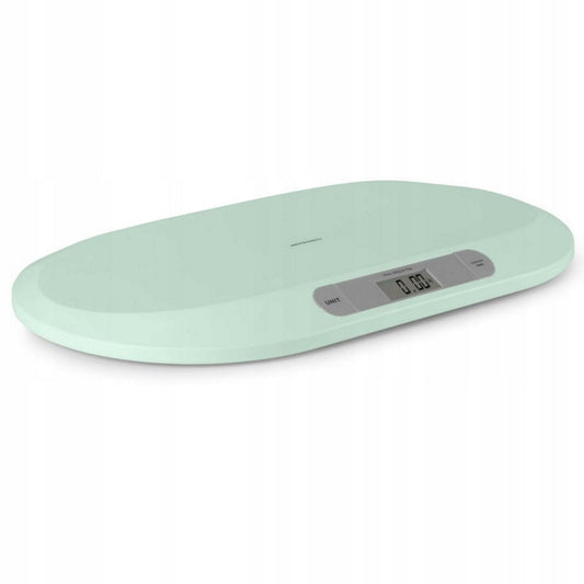 Cantar electronic pentru bebelusi idealStore BabyScale, forma ergonomica, cantarire culcata, precizie 0.01 kg