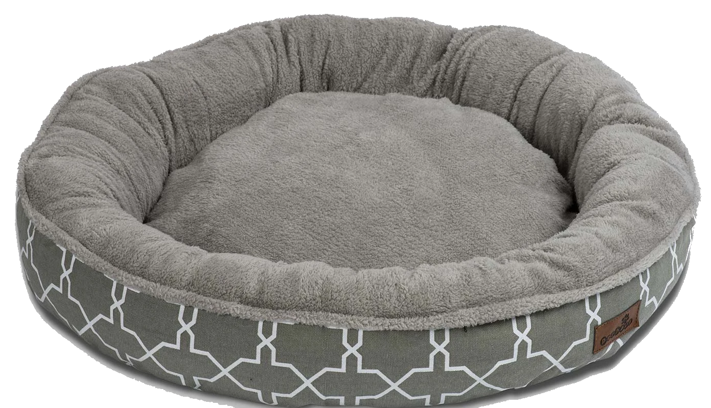 Pat pentru caine-pisica IdealSTORE, Dimensiunile tarcului 70cm, 15 de cm inaltimea marginii, Rezistent la zgarieturi, gri