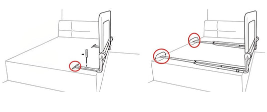 Bariera Protectie Patut Safe Guard idealSTORE, Dimensiuni 150 x 35 x 66 cm, Include Centuri de Siguranta, Plasa Rezistenta si Aerisita, Sistem de Blocare, Cadru Durabil din Otel, Ajustare la 180 Grade, Gri Edition