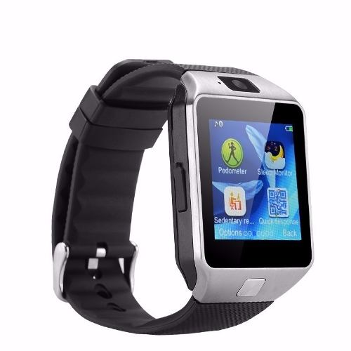 Smartwatch Metalic cu Telefon-micro sim IDL-90 S+, Card Micro-SD, Bluetooth, Touchscreen, WhatsApp, Notificari, Camera 1,3 MPX, Monitorizare Somn, Sedentarism, Anti-pierdere, Browser, Facebook, Silver