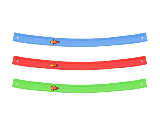 Circuit cu lansator si masinuta de jucarie, pista cu x 2 bucle si 2 masini, lungime pista 165 cm