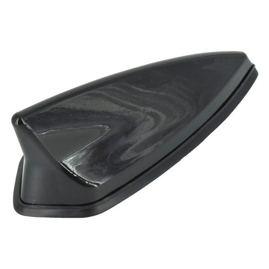 Antena Radio FM ACTIVA rechin neagra PREMIUM, Se monteaza prin lipire cu banda dublu adeziva