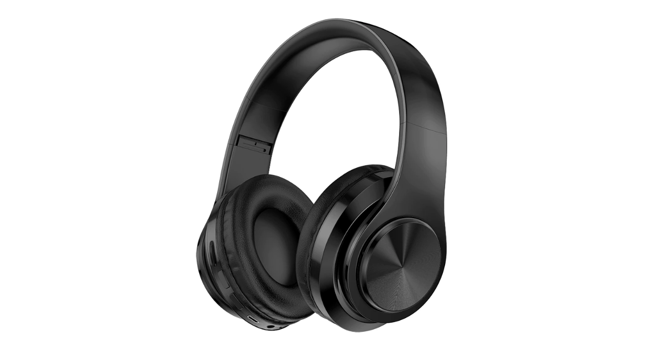 Casti Wireless B39 Collection idealSTORE, Bluetooth 5,0 MP3 Card, Desing modern, Hands-free Call, Raza de actiune 10 m, Compatibil Android, iOS, Windows, HD Voice, Microfon incorporat, Casca pliabila, Culoare Negru