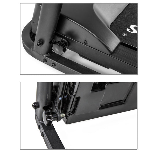 Banda electrica de alergat LifeEnergy IdealStore, Suprafata utila a benzii 110X40 cm, Capacitate max 110 KG,12 programe memorate in computer, 1 program manual, poate atinge o viteza maxima de 12 km/h, motor de 2 CP, Functie FAT si BMI