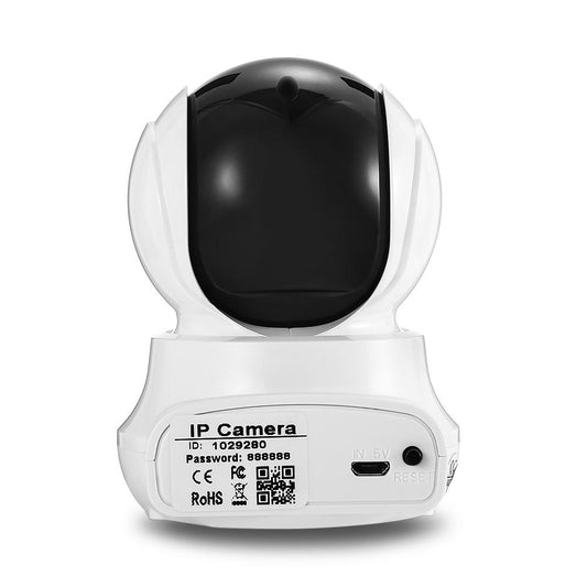 Sistem Baby Monitor SR02 2018 cu aplicatie pe Telefon, Wi-Fi, Rezolutie 720P HD , Culoare Alb , Unghi vedere 75 , Night Vision, senzor miscare marca Sony , Suport Card Memorie , Microfon cu 2 cai , Notificari prin e-mail