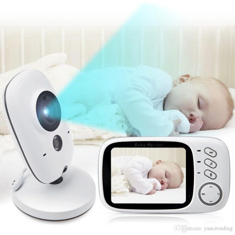Sistem Monitorizare VIDEO Baby Protect, Model Audio-Video Wireless , Cu Sistem Night Vision si Talk Back , Cantece De Adormit Integrate in Sistem , Senzor Temperatura , Display de 3.2 inch , Raza mare de actiune + Suzeta copii Cadou!