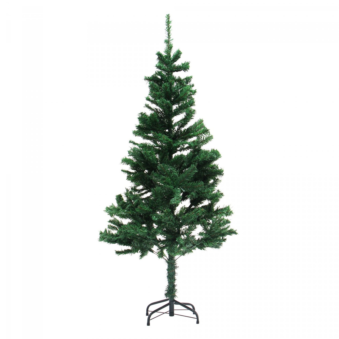 Brad artificial de Craciun Verde, Inaltime 150cm, usor de instalat si folosit pentru o ambienta de neuitat, Stativ incorporat