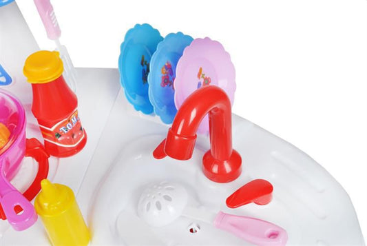 Bucatarie profesionala Top Cook, calitate premium, 48 piese, sunete si lumini