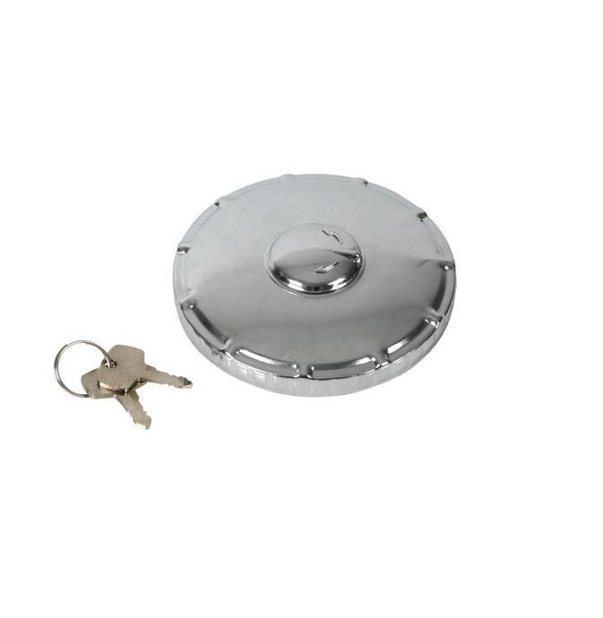 Buson Rezervor camion idealSTORE cu 2 chei, Dimensiune 11 cm, Aspect Cromat