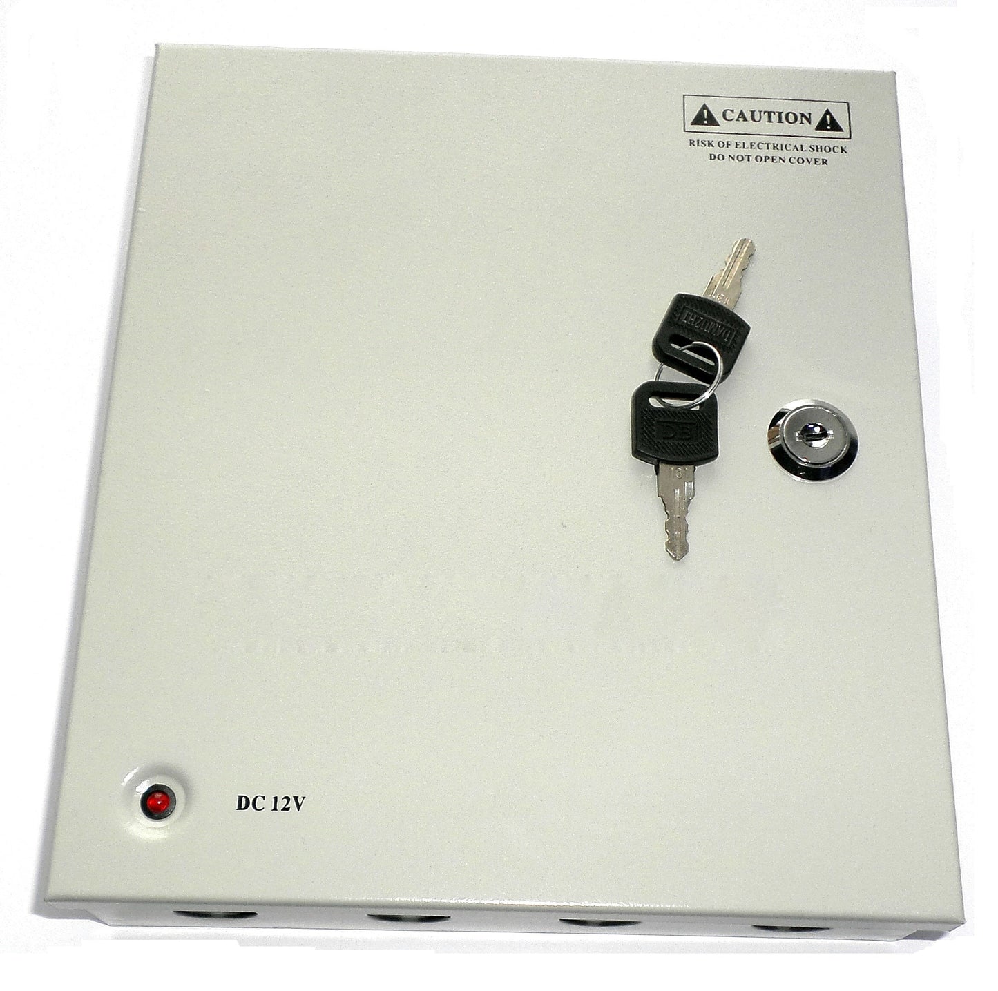 Sursa profesionala IDL de alimentare in cutie de tabla 220V12V10A, 9 canale