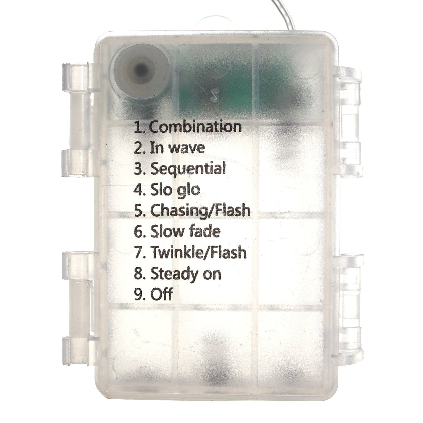 Brad Artificial cu Lumina Calda idealStore, 120 cm, 100 microLED, alimentare cu baterii, grad Protectie IP20