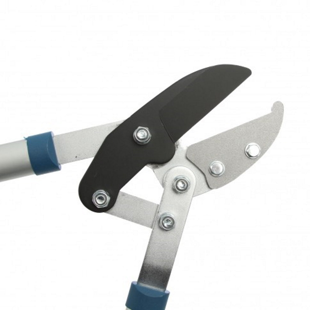 Foarfeca de Gradina idealStore GardenaTools, Tip Nicovala, pentru Taiat Crengi Pomi, Lama Otel Carbon, Manere din Aluminiu