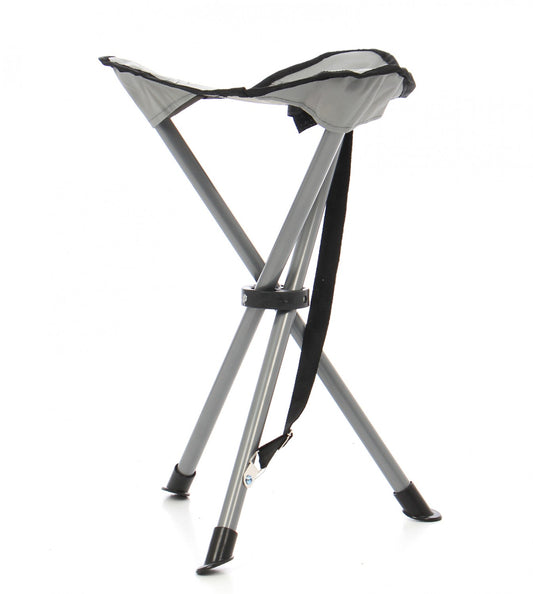 Scaun pescar pliant IDL Fish Green, Cu strucutura metalica, Dimensiuni 31x31x43cm, Materialul asigura calitati cum ar impermeabilitatea si prevenirea acumularii de murdarie intre fibre, Culoare-Gri