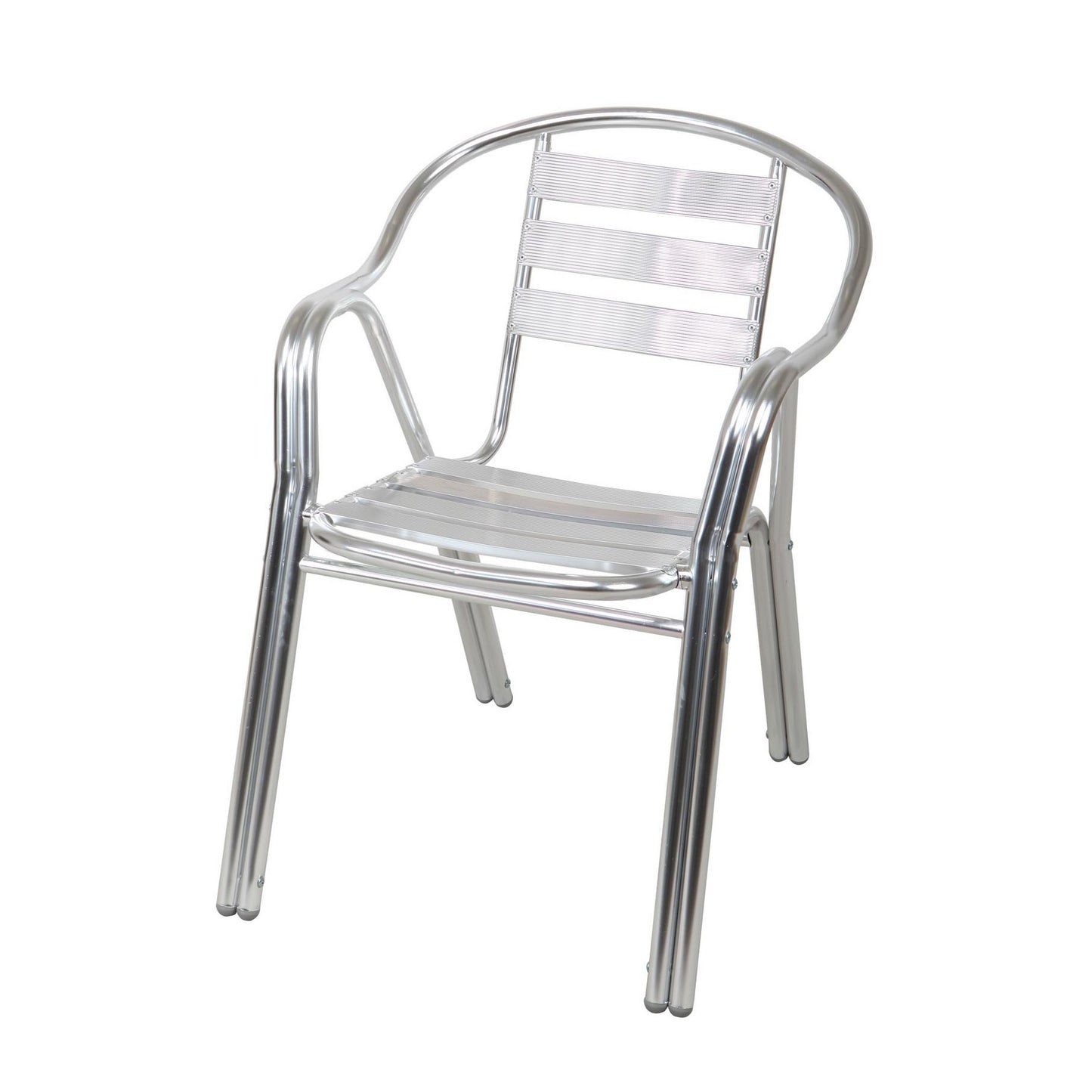 Scaun pentru gradina ART PALMYRA, cu scheletul fabricat integral din teava de aluminiu tratat prin anodizare,56 x 61 x 78