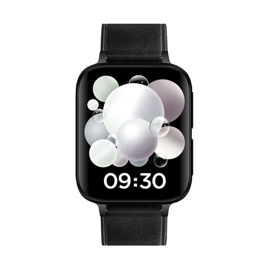 Ceas SmartWatch Twinkler idealStore, Ecran LTPS 1.78', Functie Apel, Senzor Ritm Cardiac, Pulsoximetru, Monitor Somn, Multi-Sport, Rezistent la Apa, Compatibil Android si iOS, Piele Negru