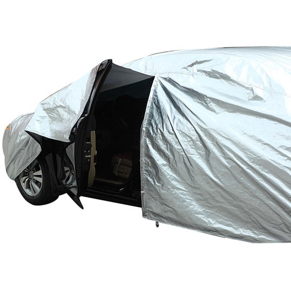 Prelata Auto Premium impermeabila idealSTORE cu protectie 4 anotimpuri, Echipata cu fermoar, Realizata din material rezistent la intemperii, Dimensiuni 4.88 x 1.76 x 1.48 m, dedicata pentru BMW Seria 5 E39 Break