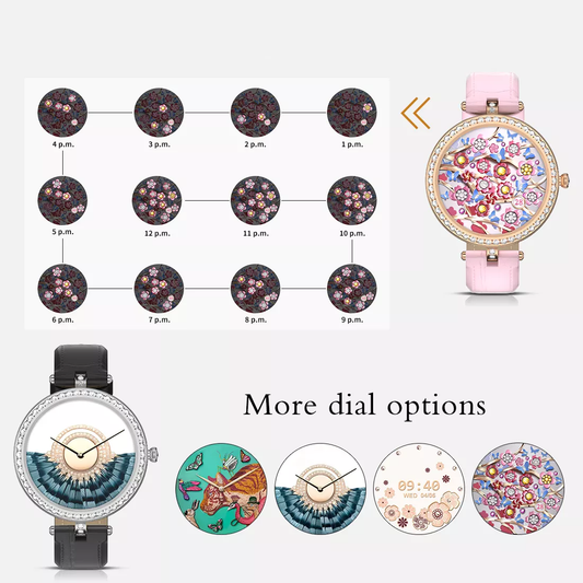 Ceas Smartwatch SelectWatch IdealStore, Ecran tactil 1.32 inch, Preluare apel, Difuzor si microfon incorporat, Notificari Mesaje, Whatsapp, Instagram, Facebook, Rezistent la apa IP 68, Functie Multi-Sport, Piele, Black Edition