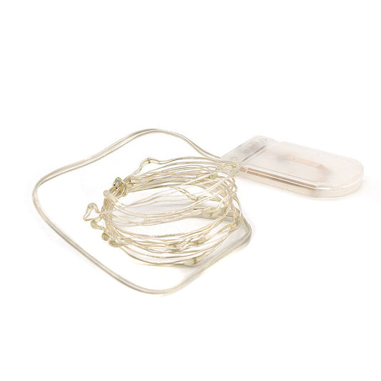 Instalatie IDL Profesionala pentru brad cu 20 de leduri albe cu lumina rece pentru o ambianta placuta, cu fir de cupru ce confera o rezistenta sporita