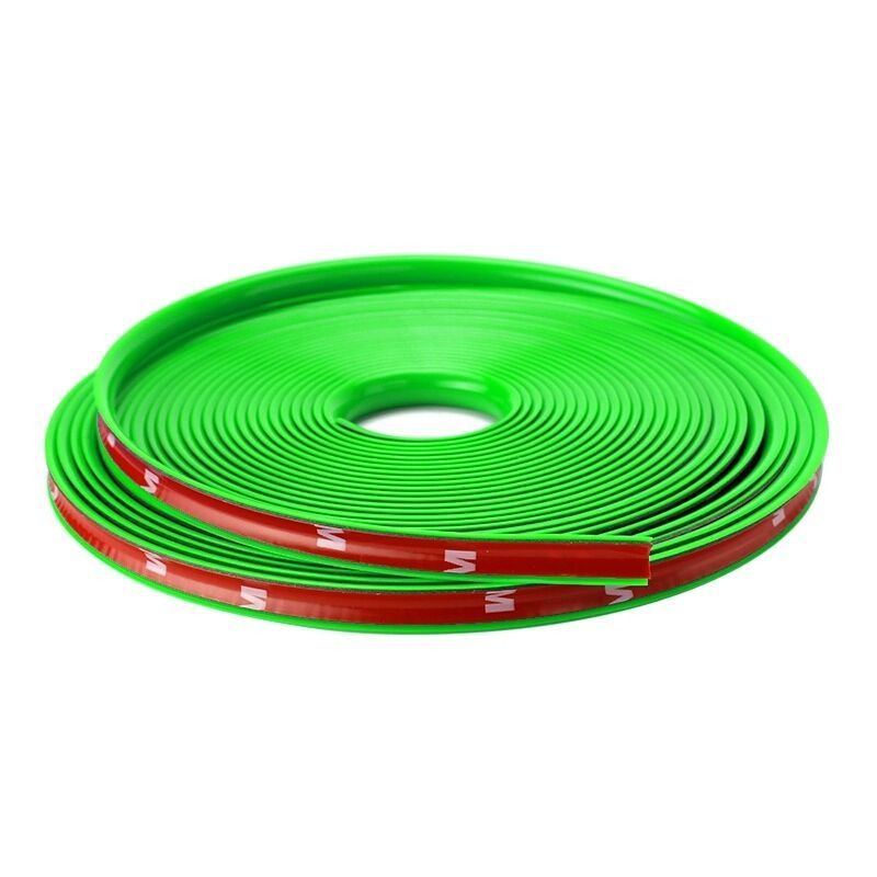 Rola Protectie JANTE IDL, Safe Rider cu LUNGIME DE 8 m, Compatibila cu janetele de pana la 22 inch, Poate fi montata atat pe jantele din aliaj cat si pe cele clasice din tabla, Un accesoriu modern care aduce un plus de estetica rotilor, Culoare-Verde