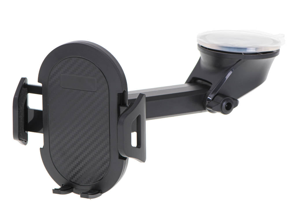 Suport pentru Telefon sau Navigatie idealStore XprofiSupp, Rotativ, Adancime Reglabila, Latime Ajustabila, latime maxima 8,7 cm, culoare Negru