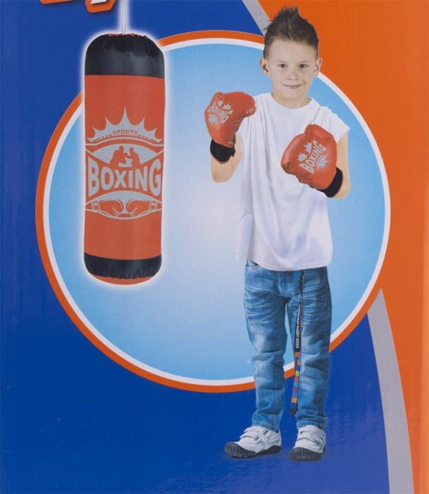 Set de Joaca BOX Champions Of The Stars idealSTORE, Include Sac de Box, 2 Manusi Universale, Rezistente la Lovituri, Ajuta la Dezvoltarea Copilului