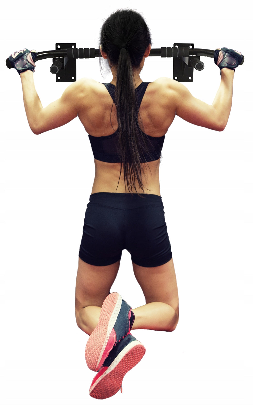 Bara de tractiuni TRX idealSTORE Multifunctionala, Manere moi antiderapante, Fabricata din otel, Montaj perete-tavan, Ajuta la dezvoltatea corpului, Sarcina 249 Kg