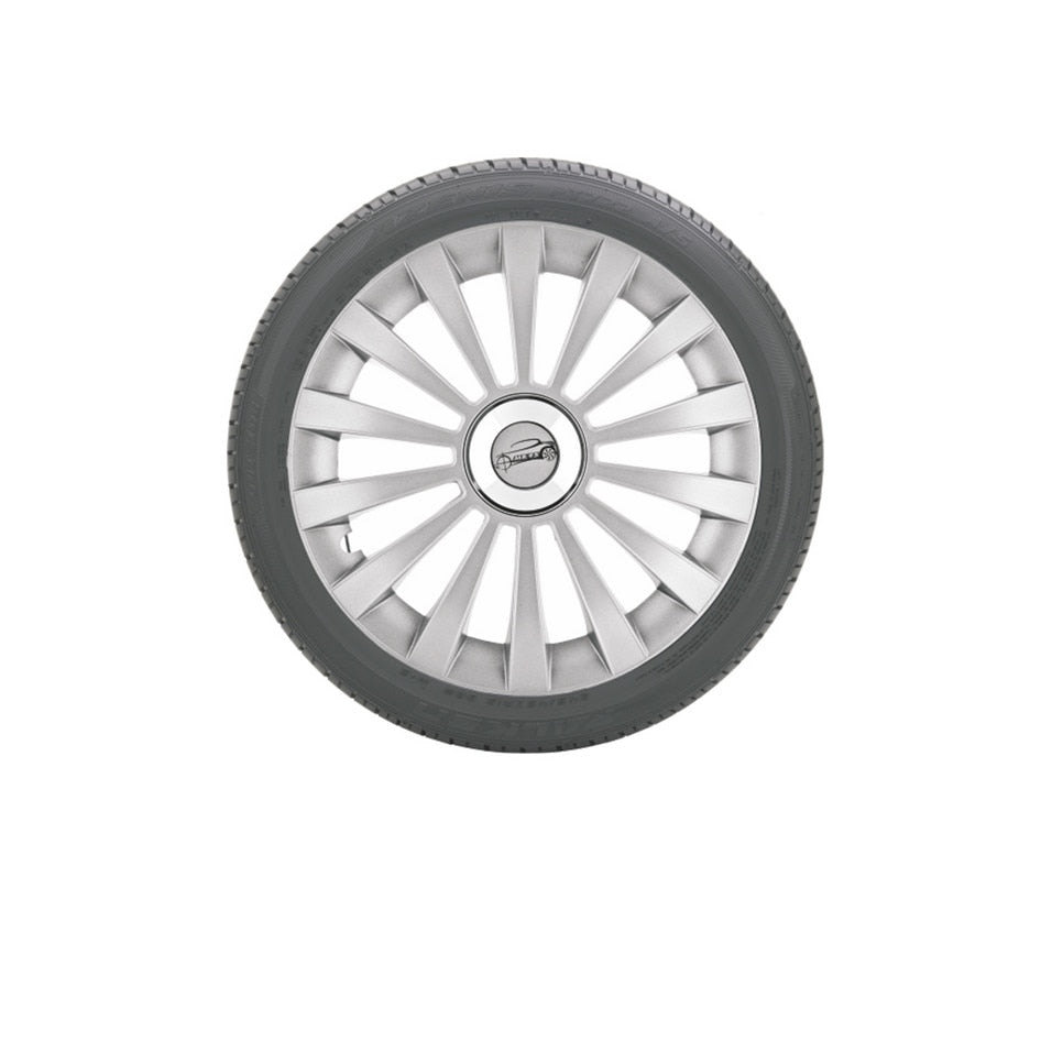 Set 4 Capace roti IDL -15 inch - Capace roti Ring Meridian cu inel cromat, material rezistent la viteze mari