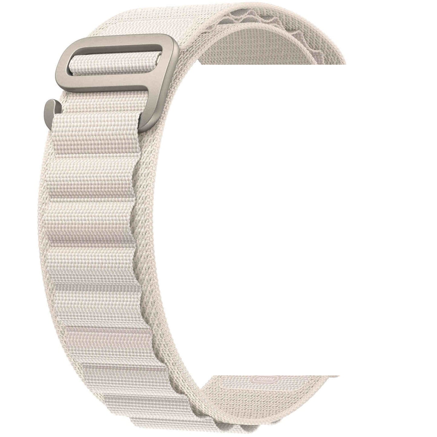 Bratara NylonStrap compatibila Smartwatch Ultra Watch IdealStore, Textila, Fara cusaturi, Dimensiune 49 mm, Grey Edition