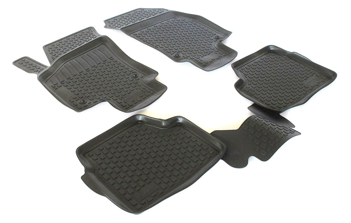 Covoare cauciuc stil tavita OPEL ASTRA H 2004->