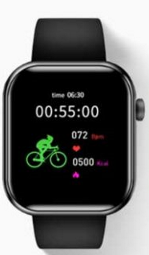 Ceas Smartwatch idealStore ProSmart Monitorizare Temperatura Corporala, Ritm Cardiac, Oxigen, Moduri Sport, Rezistent la Apa IP68, Ecran Complet Tactil, Negru