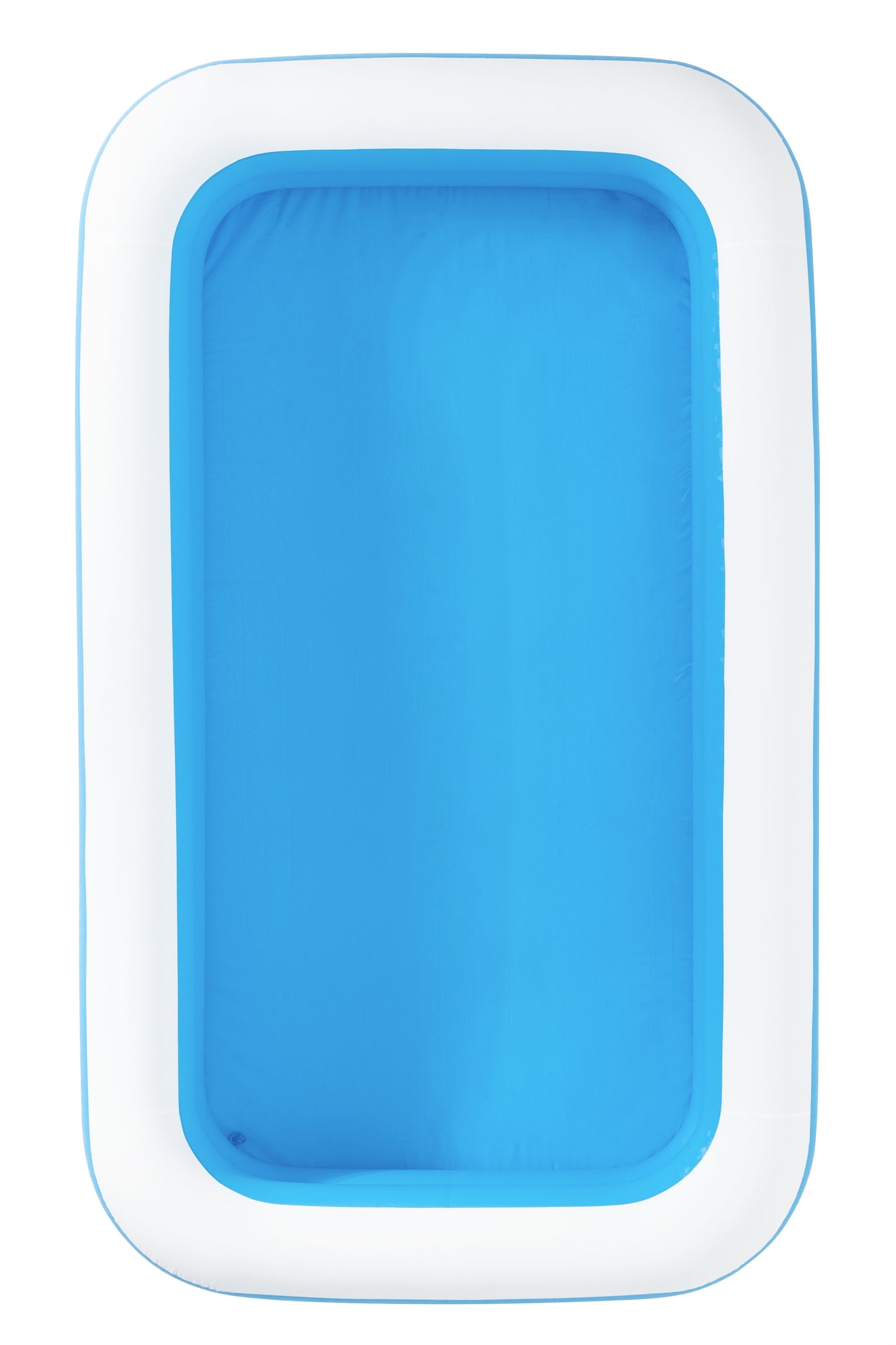 Piscina pentru familie gonflabila IDEAL Swim, Dimensiuni 305 x 183 x 46 cm, Forma rectangulara, Material PVC rezistent, Capacitate 1020 l, Culoare albastra