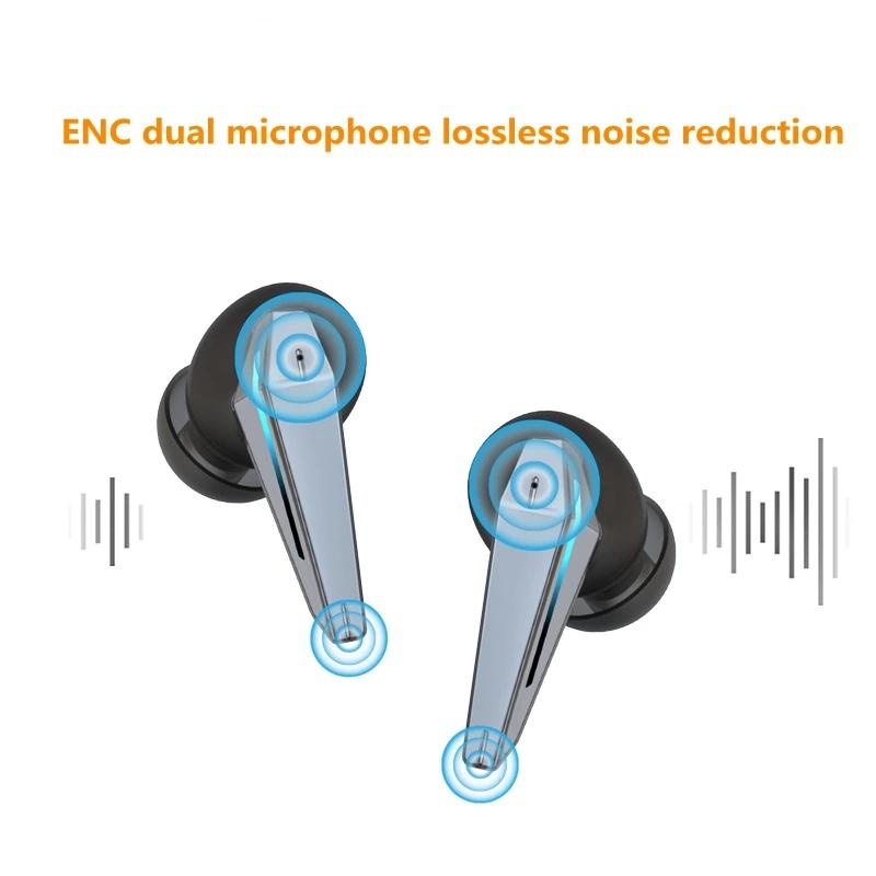 Casti Wireless ProSound IdealStore Fara Fir, Bluetooth 5.1, Autonomie 60h, Control prin Atingere, Afisare digitala Dual LED, Asociere Automata, Microfon incorporat, Baterie 470 mAh, Black Edition Headphone