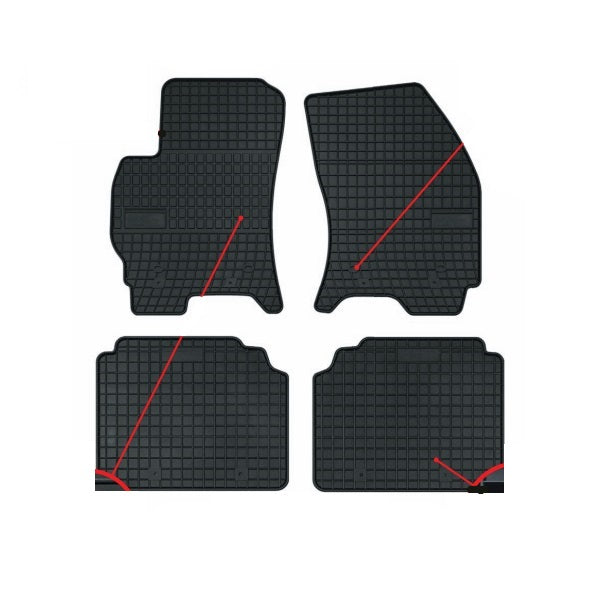 Covoare cauciuc RENAULT Twingo III 2014->