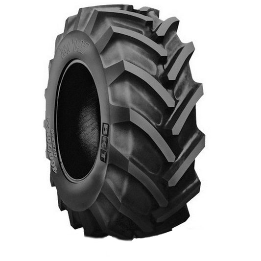 Anvelopa AgroIndustriala Profesionala idealStore Balkrishna BKT 460/70 R24, pentru Manipulatoare Telescopice si Incarcatoare Compacte, aplicatii Agroindustriale, Fara Camera Tubeless, Radiala, Sarcina maxima 3550 kg