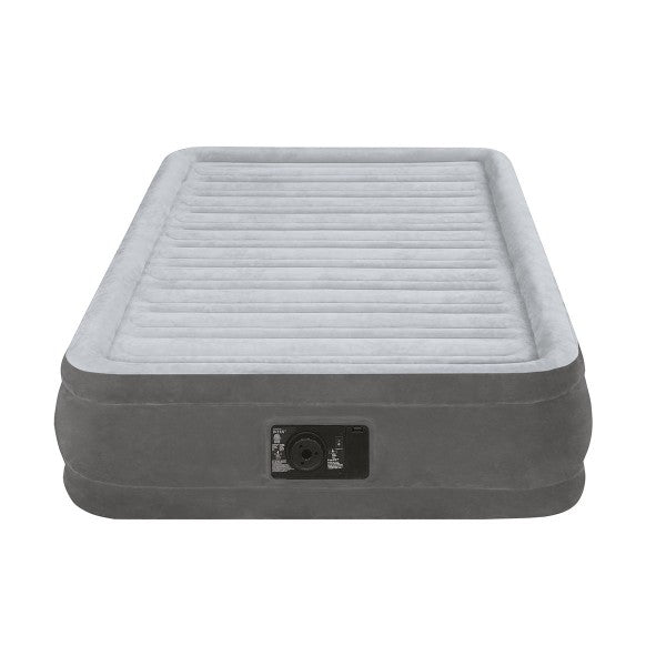 Saltea gonflabial Easy Dream, material anti-alunecare, Dimensiune 99 x 191 x 31 cm, Pentru 1 persoana, Pompa Electrica si Geanta depozitare Cadou