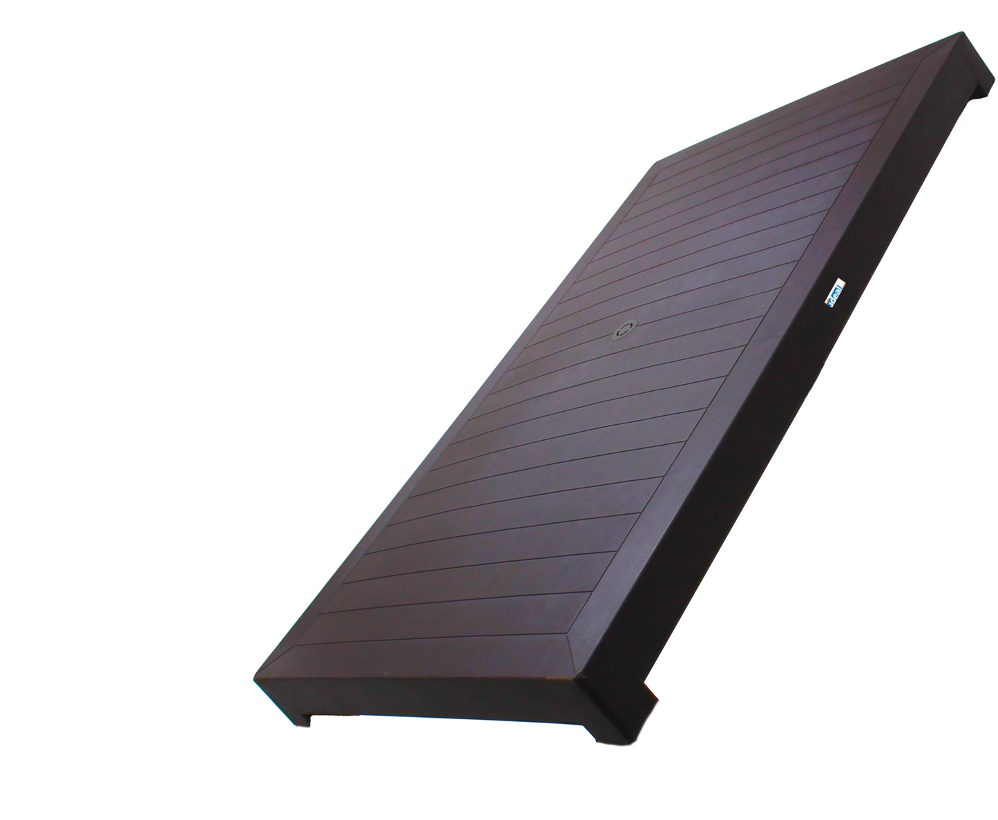 Set gradina masa si 6 scaune din plastic rezistent UV si intemperii, dimensiuni 140x80x75 cm