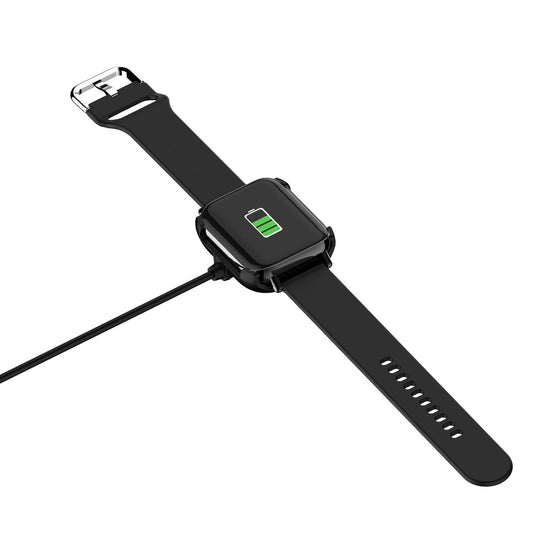 Ceas SmartWatch Qwath idealStore, Functie Apel Primit, Monitor de Somn, Monitor Ritm Cardiac, Tesiunea Arteriala, Tracker Fitness Ecran TFT 1.54 inch, Rezistent la Apa IP67, Compatibil iOS si Android, Argintiu