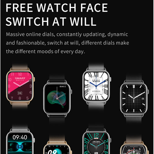 Ceas Smartwatch Star Collection IdealStore, Ecran Tactil 1.85 inch, NFC, Preluare Apeluri si Mesaje Bluetooth, Monitorizare Ritm Cardiac si Somn, Difuzor si Microfon incorporat, IP67, Alarma, Android-IOS, Black Metal