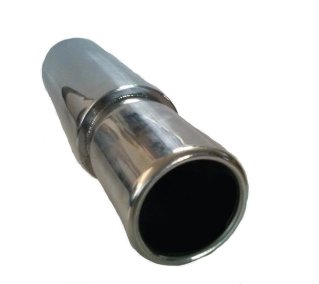 Toba Inox IdealSTORE, Lungime totala 50 cm, Latime 10 cm, Intrare 4,8 cm