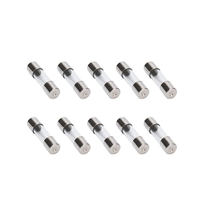 Pachet 10 Sigurante Sticla idealSTORE, Calitate Premium, 1 x 5A, 2 x 10A, 2 X 15A, 2 X 20A, 2 X 25A, 1 X 30A