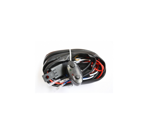 Cablaj pentru proiectoare de plafon idealSTORE Sigurante: 30A, Relee : 12V, 40 A, Lungime cablaj exterior 2 m, Lungime cablaj interior 2 m