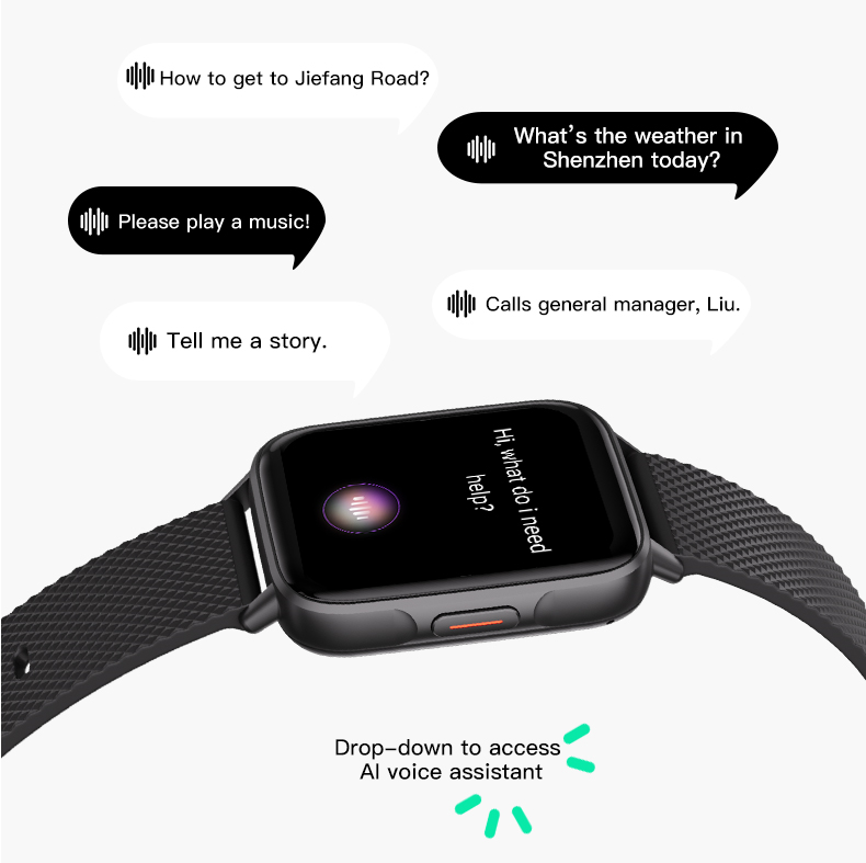 Smartwatch idealStore UpBest23, Apel Bluetooth, Difuzor si Microfon Incorporat, Asistent Vocal, NFC, Multi-Sport, Monitor Cardio si Oxigen, Termometru, Display HD, Sticla Curbata, Blocare cu parola, Baterie 200mah, culoare Negru